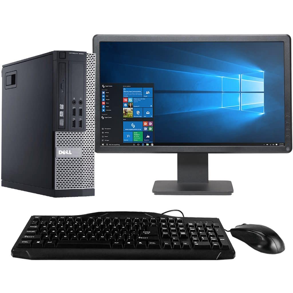 Pc Desktops All In Ones Dell Optiplex Intel I Sff Desktop Pc Inch Monitor